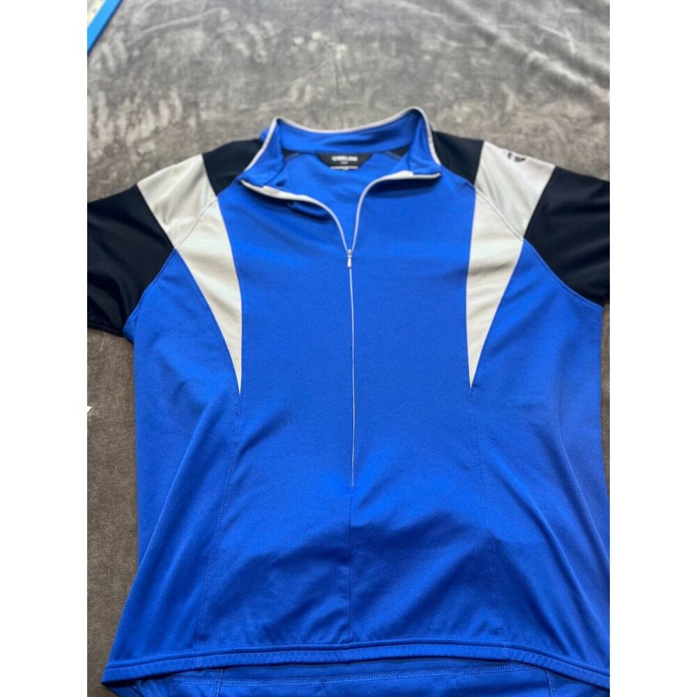 Men's Pearl Izumi Blue Cycling Jacket Size Large